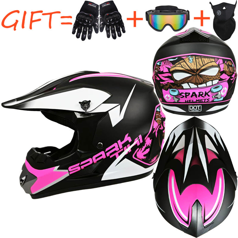 Dirt Bike Helmet + Kit
