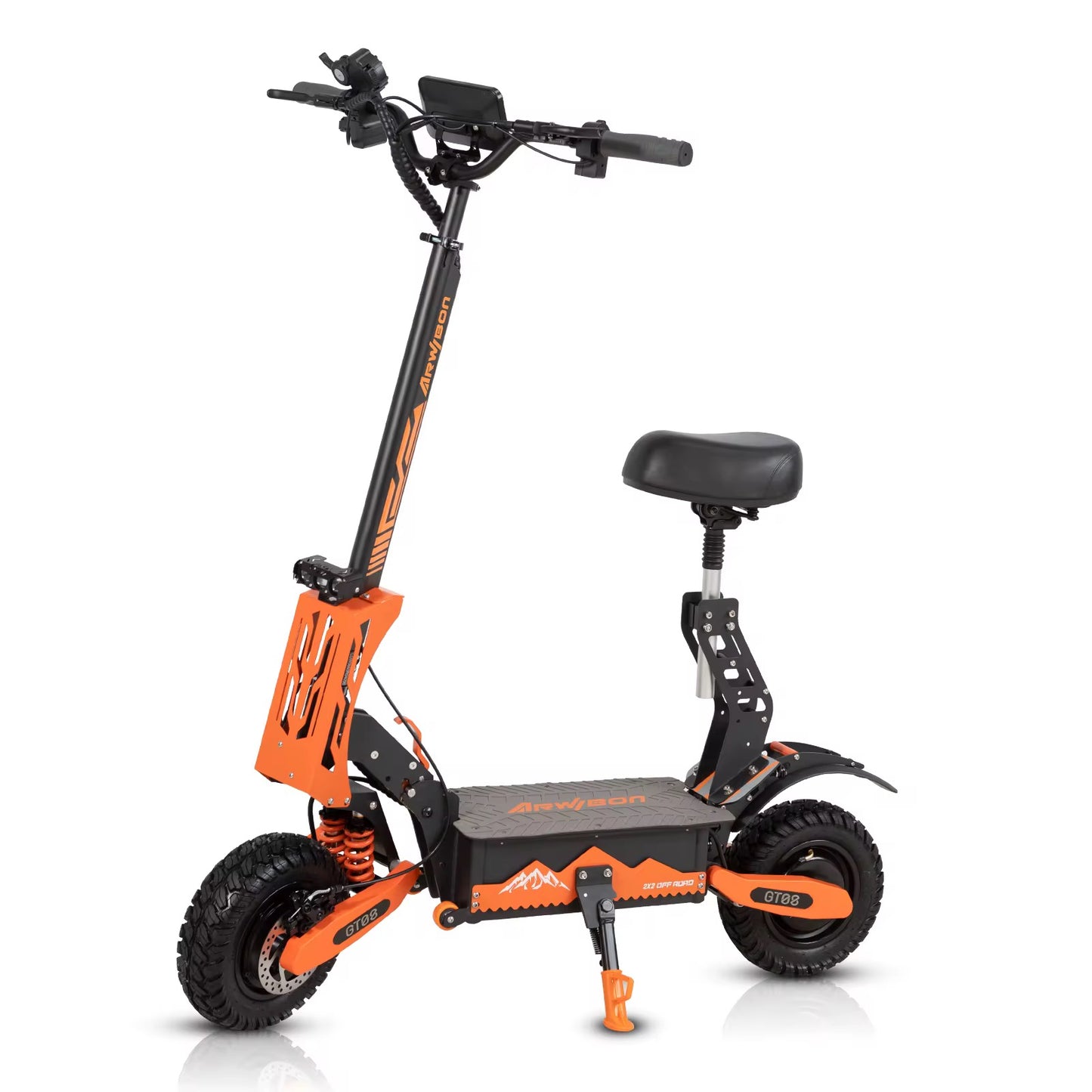 GT08 5600W Foldable Electric Scooter 60V 27AH Dual Motor 11in Off Road Tires