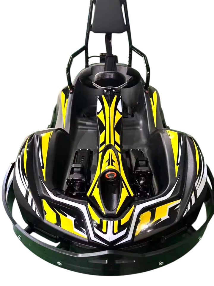 Commercial Electric Go-Kart for Indoor/Outdoor Use Square Amusement with Remote Control Timer for Children and Adults