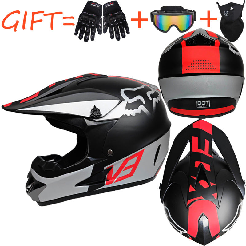 Dirt Bike Helmet + Kit