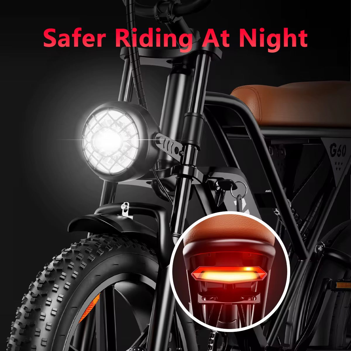 AMYET V9 - G60 1000W 20Ah Electric Bike