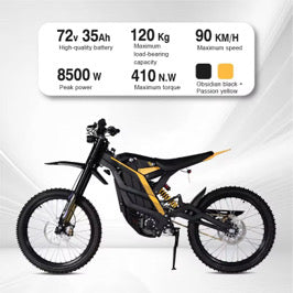 79 BIKE FALCON PRO, 72V ELECTRIC DIRT BIKE