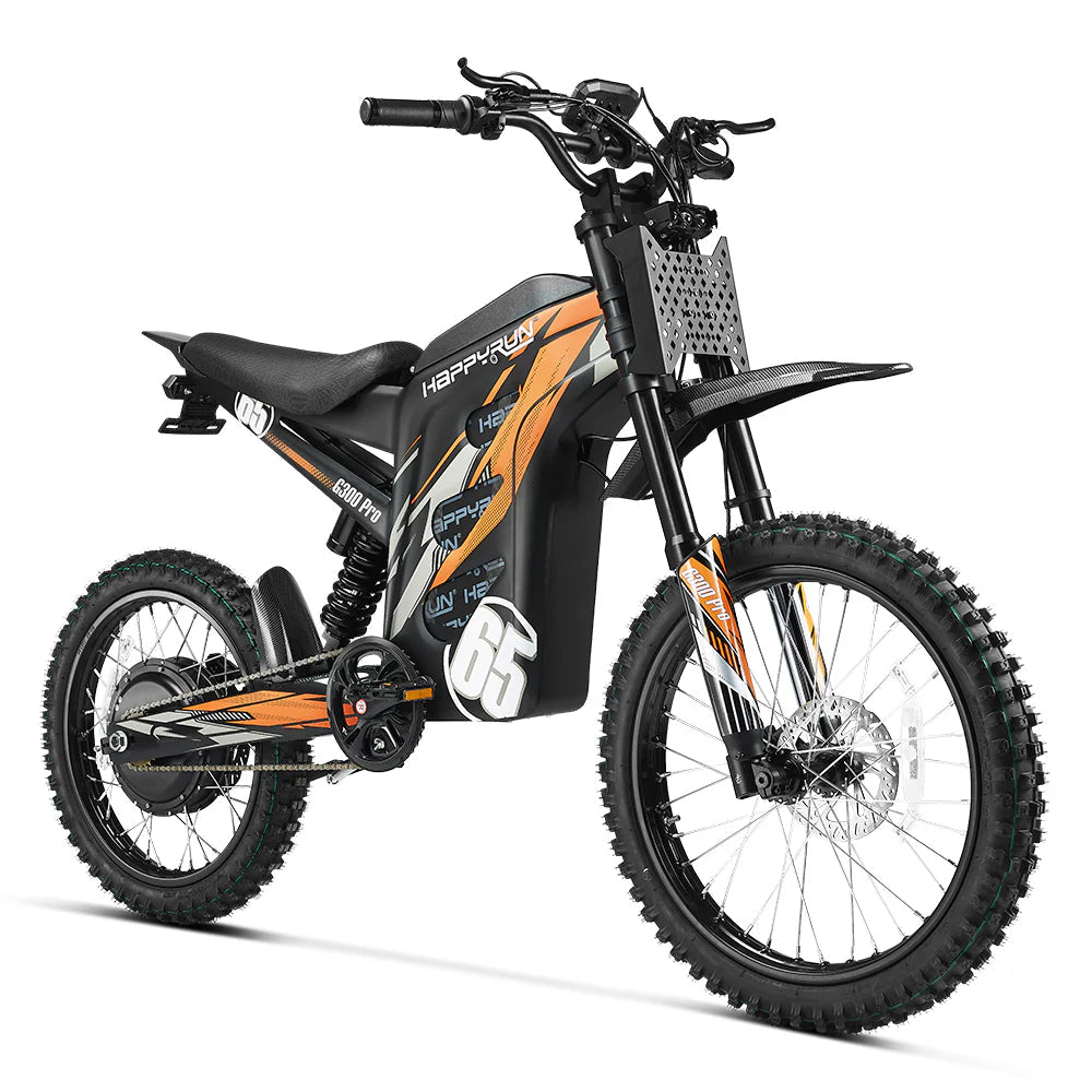 HappyRun 6500W Electric Dirt Bike G300 Pro 2025 New