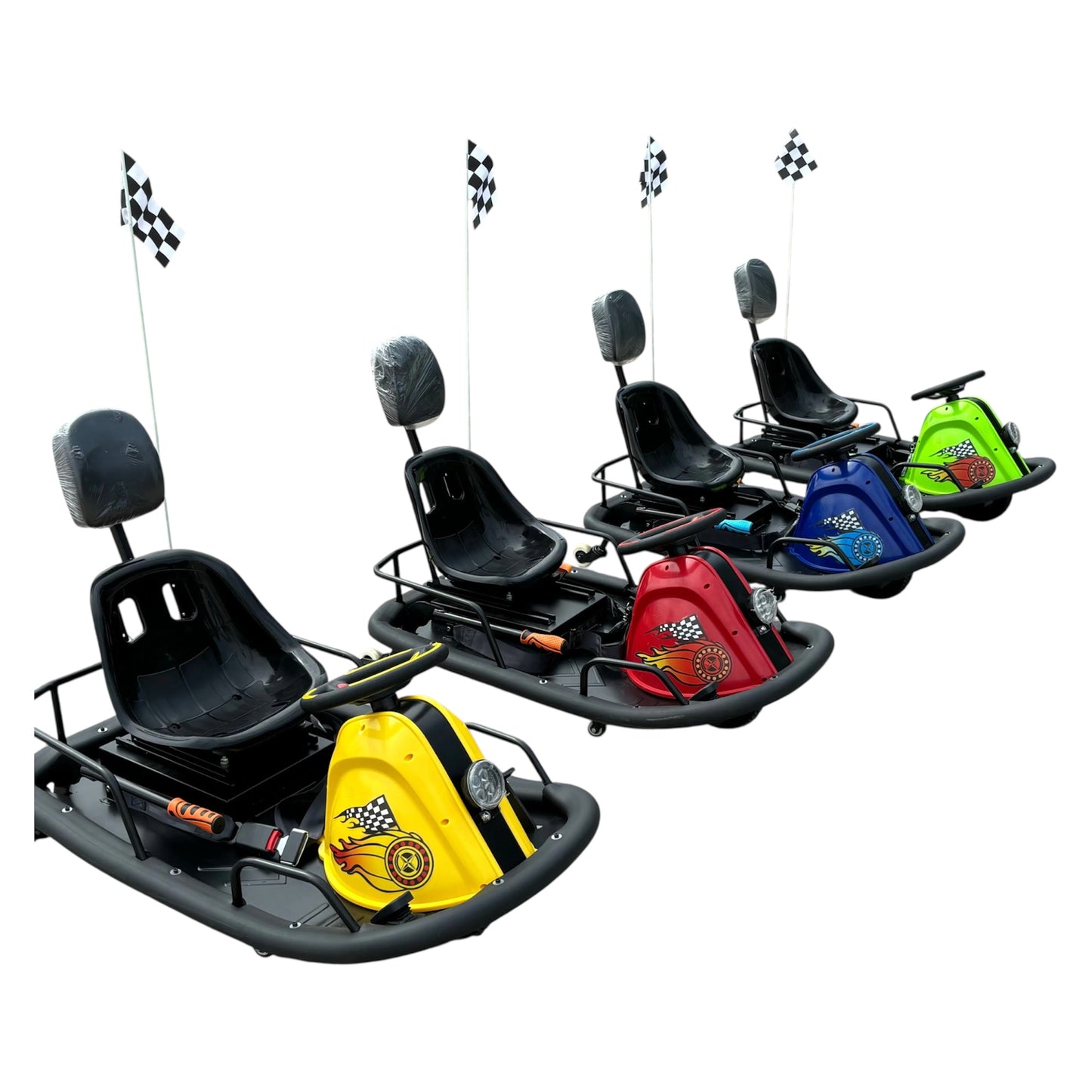 Adult Crazy Kart XL Drift Cart 36v 350W for Adults & Kids