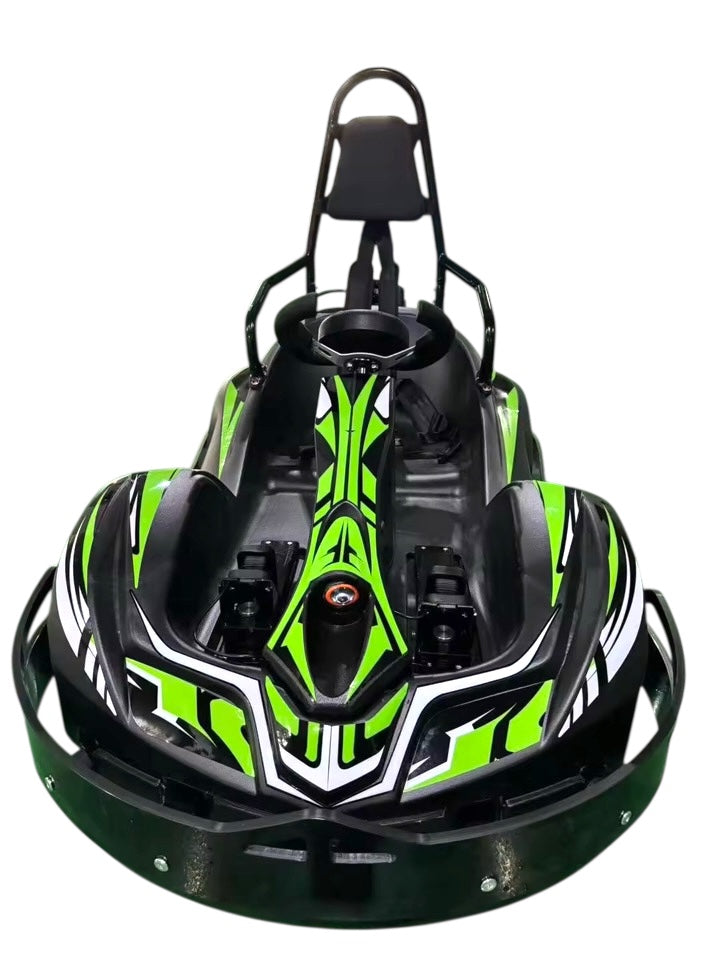Commercial Electric Go-Kart for Indoor/Outdoor Use Square Amusement with Remote Control Timer for Children and Adults