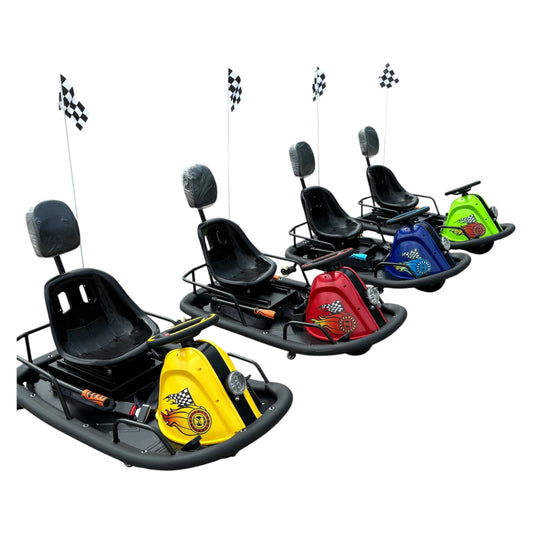 Adult Crazy Kart XL Drift Cart 36v 350W for Adults & Kids