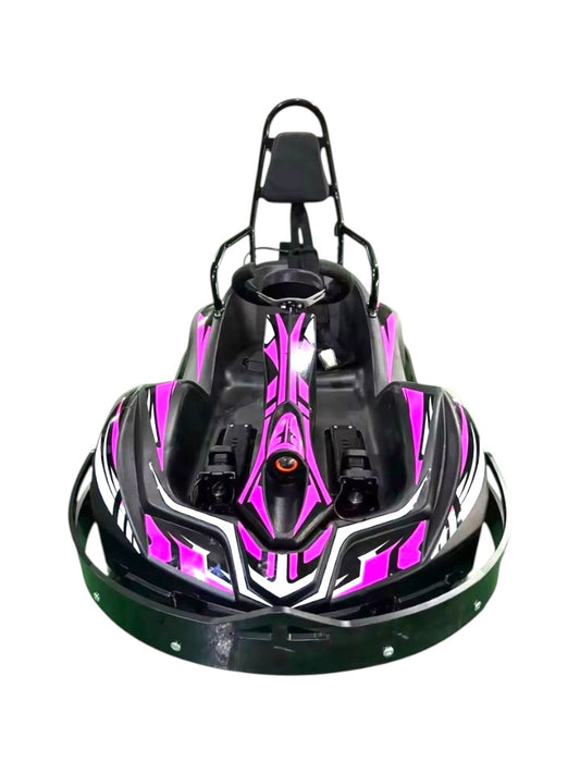 Commercial Electric Go-Kart for Indoor/Outdoor Use Square Amusement with Remote Control Timer for Children and Adults
