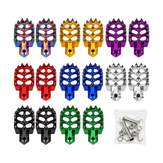 Volt Plug LA - Sur-RonS/X 62mm Wide CNC 7075 Aluminum Foot
Pegs with Burnt Blue Pins for Sur-Ron Light Bee 79bike